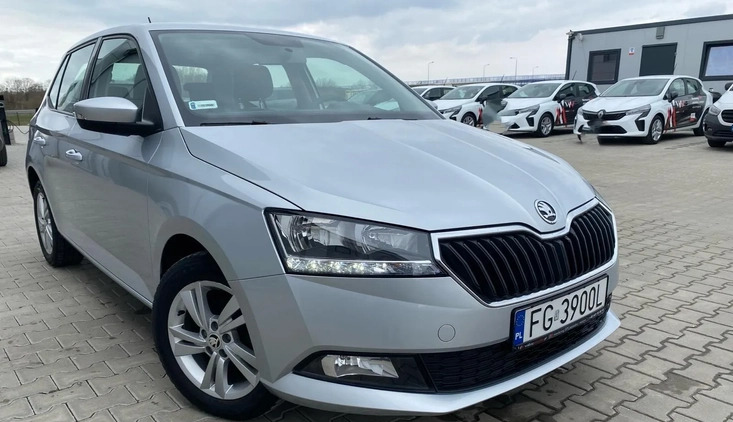 Skoda Fabia cena 38900 przebieg: 120535, rok produkcji 2020 z Karczew małe 121